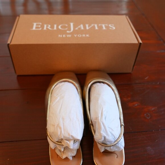 Eric Javits - Peyton Slingback Metallic US Size 6.5 - Picture 3 of 7